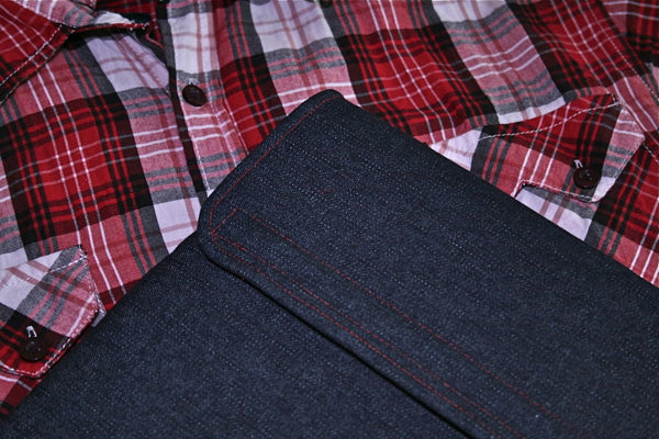 iPad - Denim + Flap