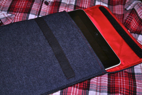 iPad - Denim + Flap