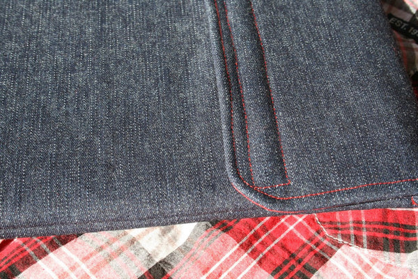 iPad - Denim + Flap