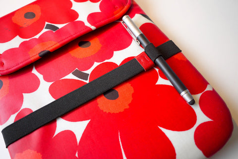 iPad Bandolier - Red Leather