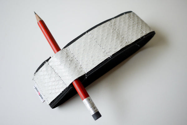 Bandolier - White Fish Leather from Iceland