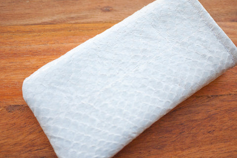 iPhone - White Fish Leather