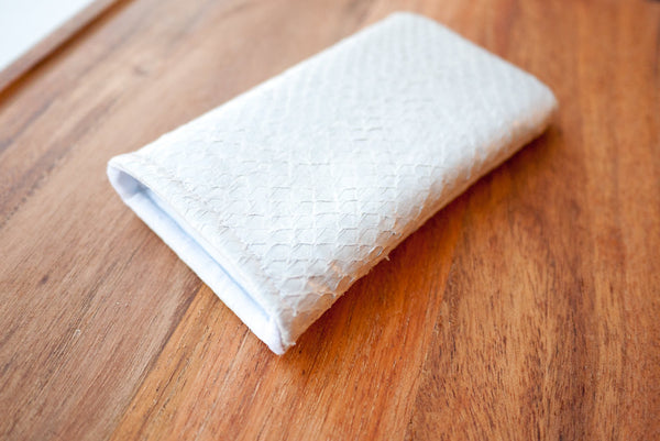 iPhone - White Fish Leather