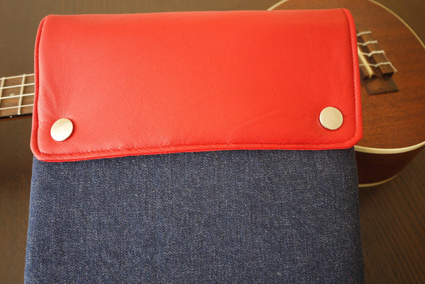 MacBook - Denim + Leather