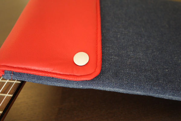 MacBook - Denim + Leather