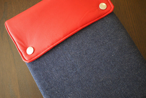 MacBook - Denim + Leather