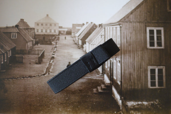 Small Bandolier - Black Leather